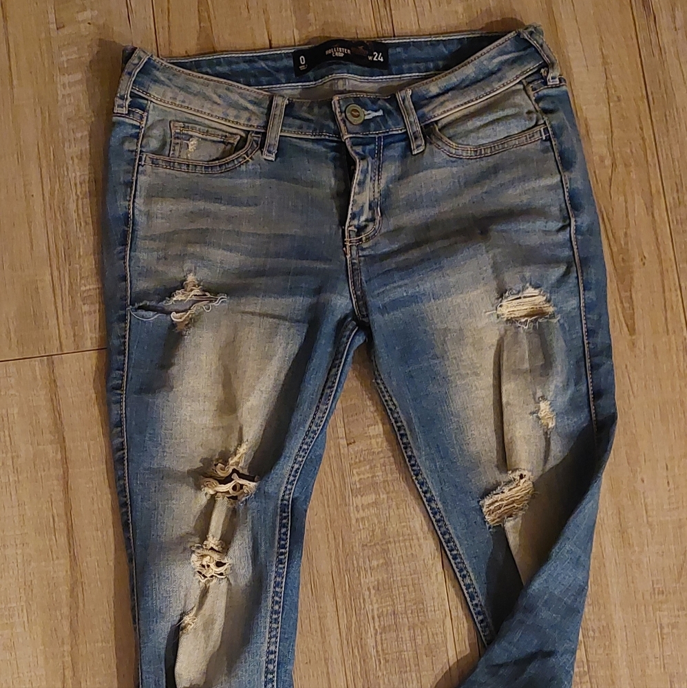 Low-Rise Skinny Pants